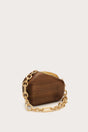 ALTHEA CLUTCH - WALNUT