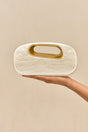AMARA CLUTCH - IVORY