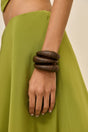 ANALEIA CUFF SET - WALNUT