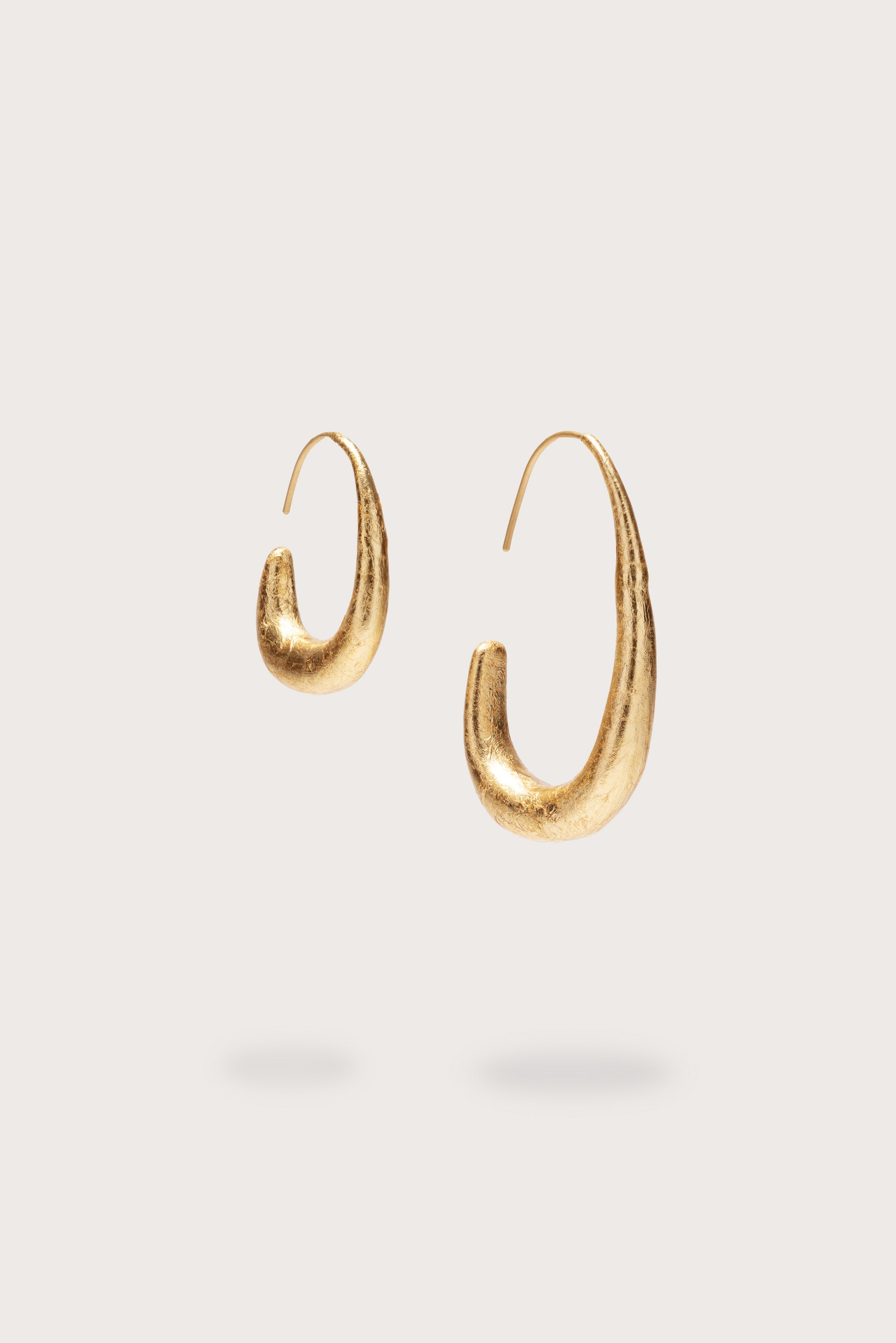 ANALEIA EARRING - GOLD FOILED WOOD