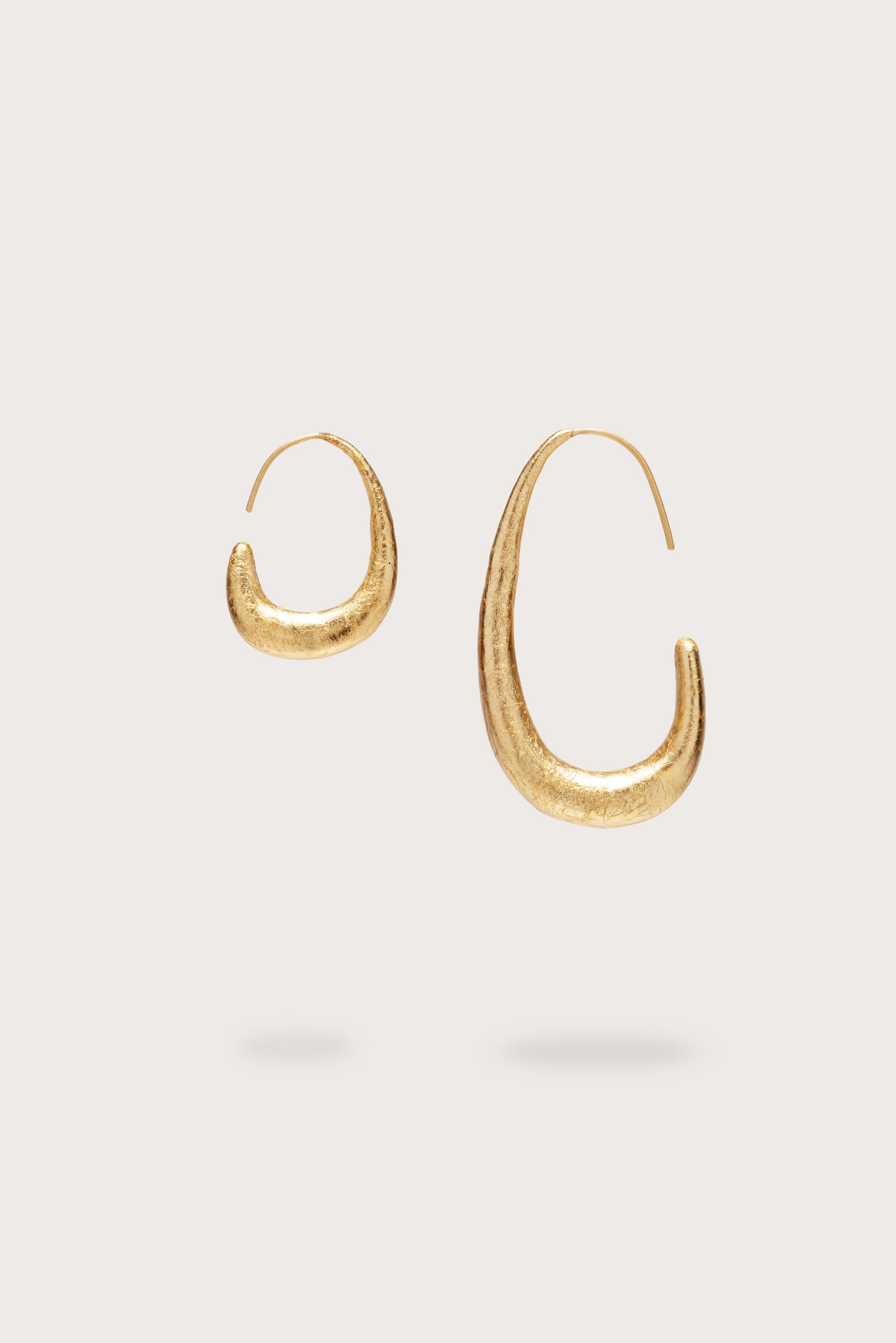 ANALEIA EARRING - GOLD FOILED WOOD