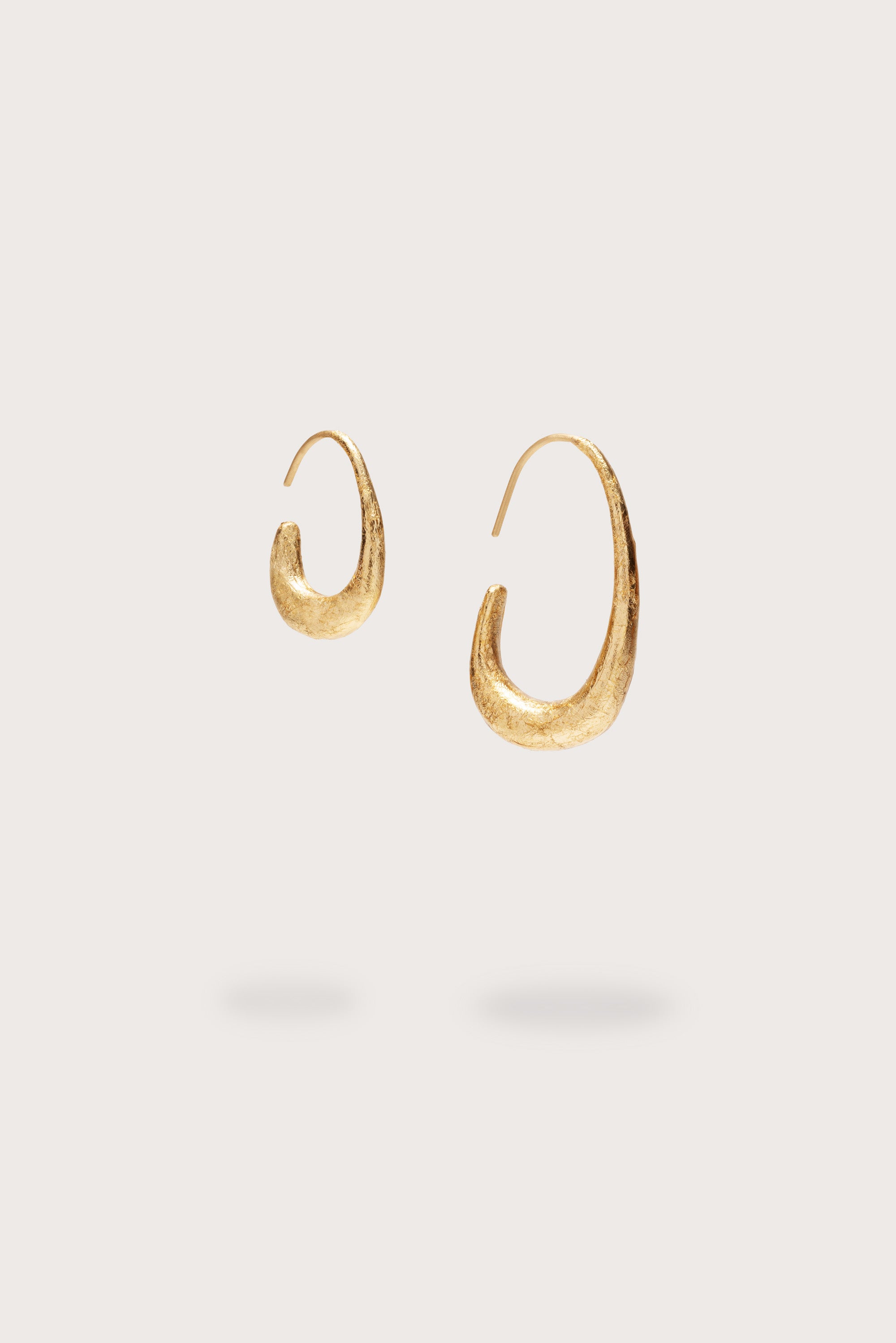 ANALEIA MINI EARRING - GOLD FOILED WOOD