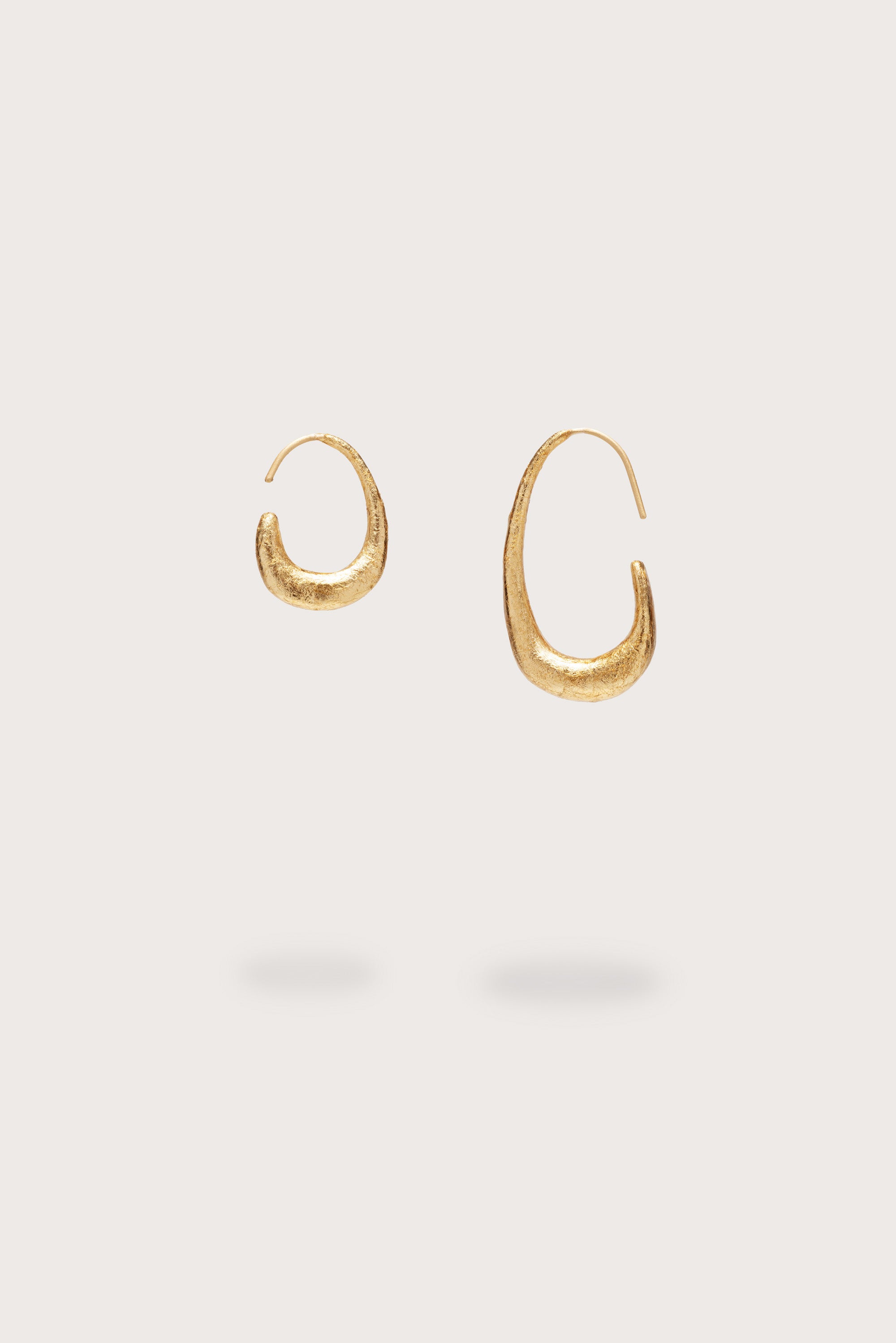 ANALEIA MINI EARRING - GOLD FOILED WOOD