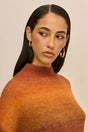 ANALEIA EARRING - GOLD FOILED WOOD