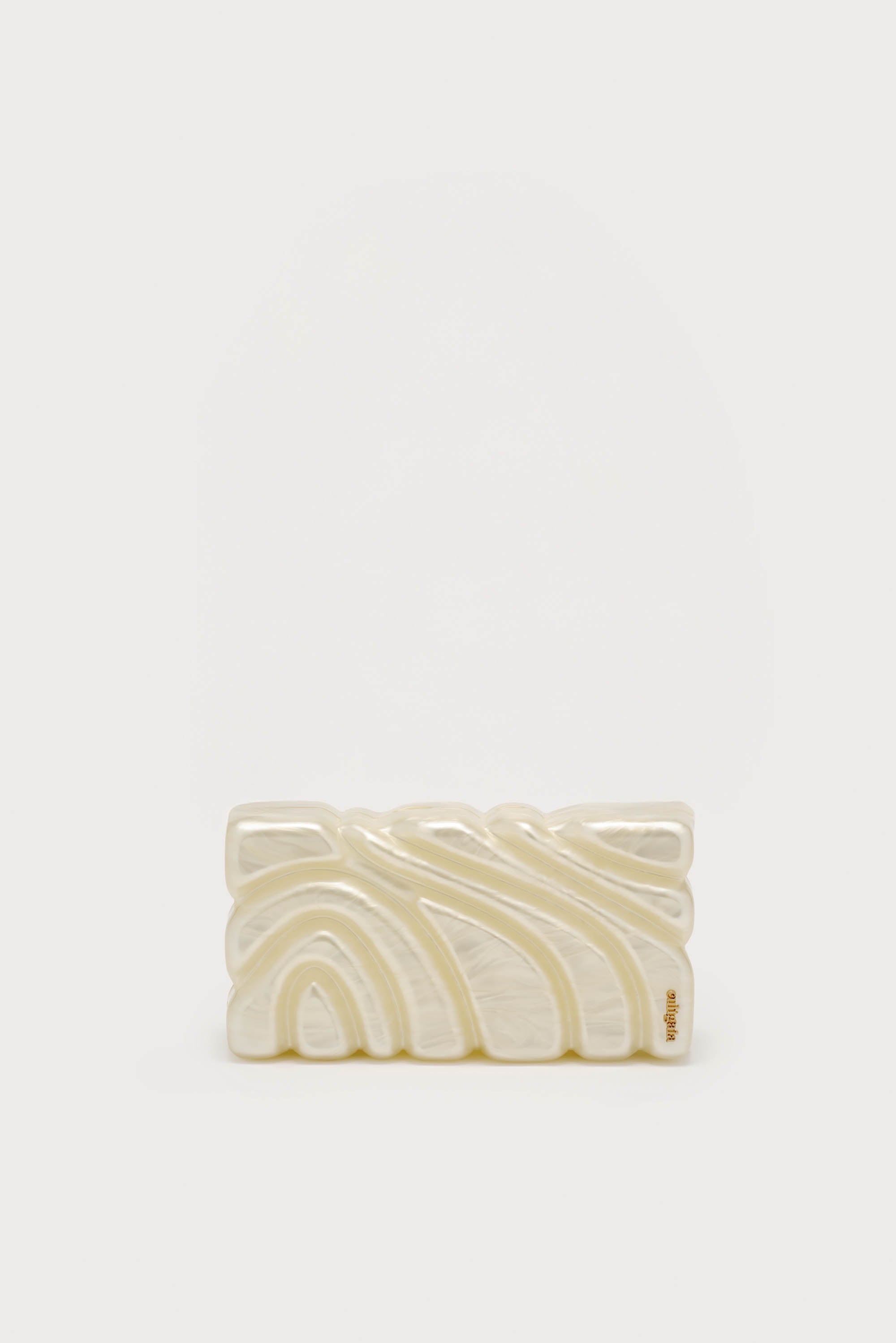 AURA CLUTCH - IVORY