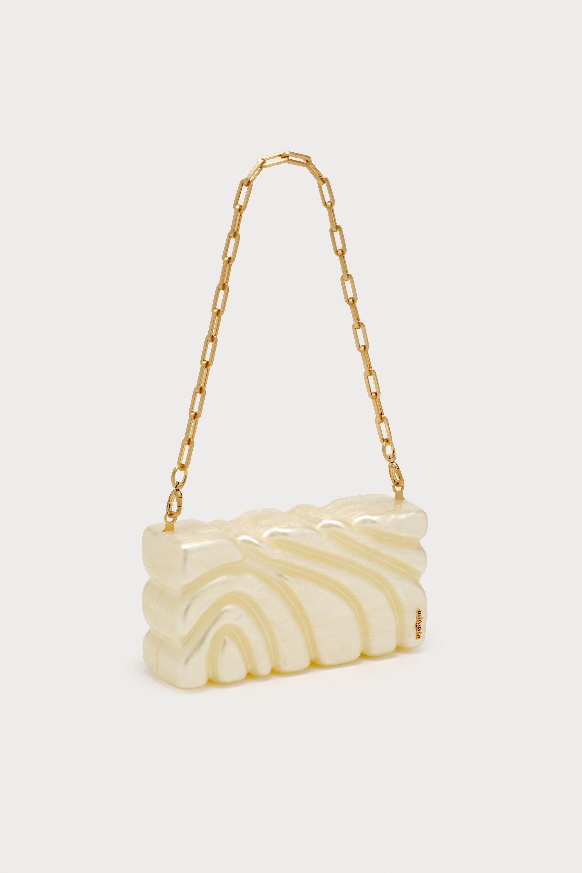 AURA CLUTCH - IVORY