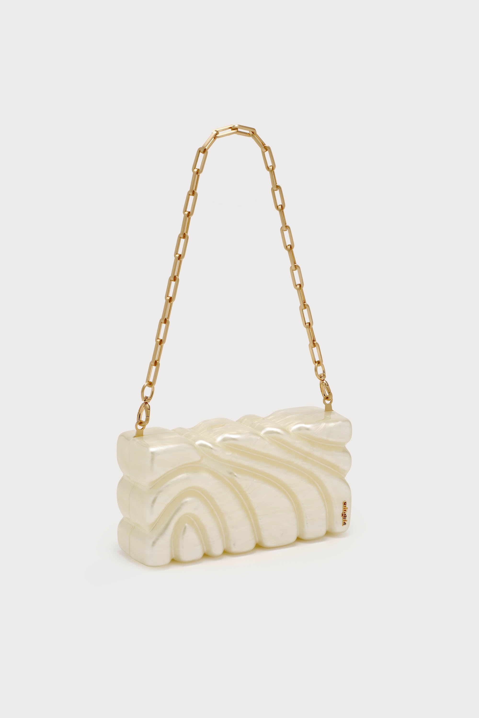 AURA CLUTCH - IVORY