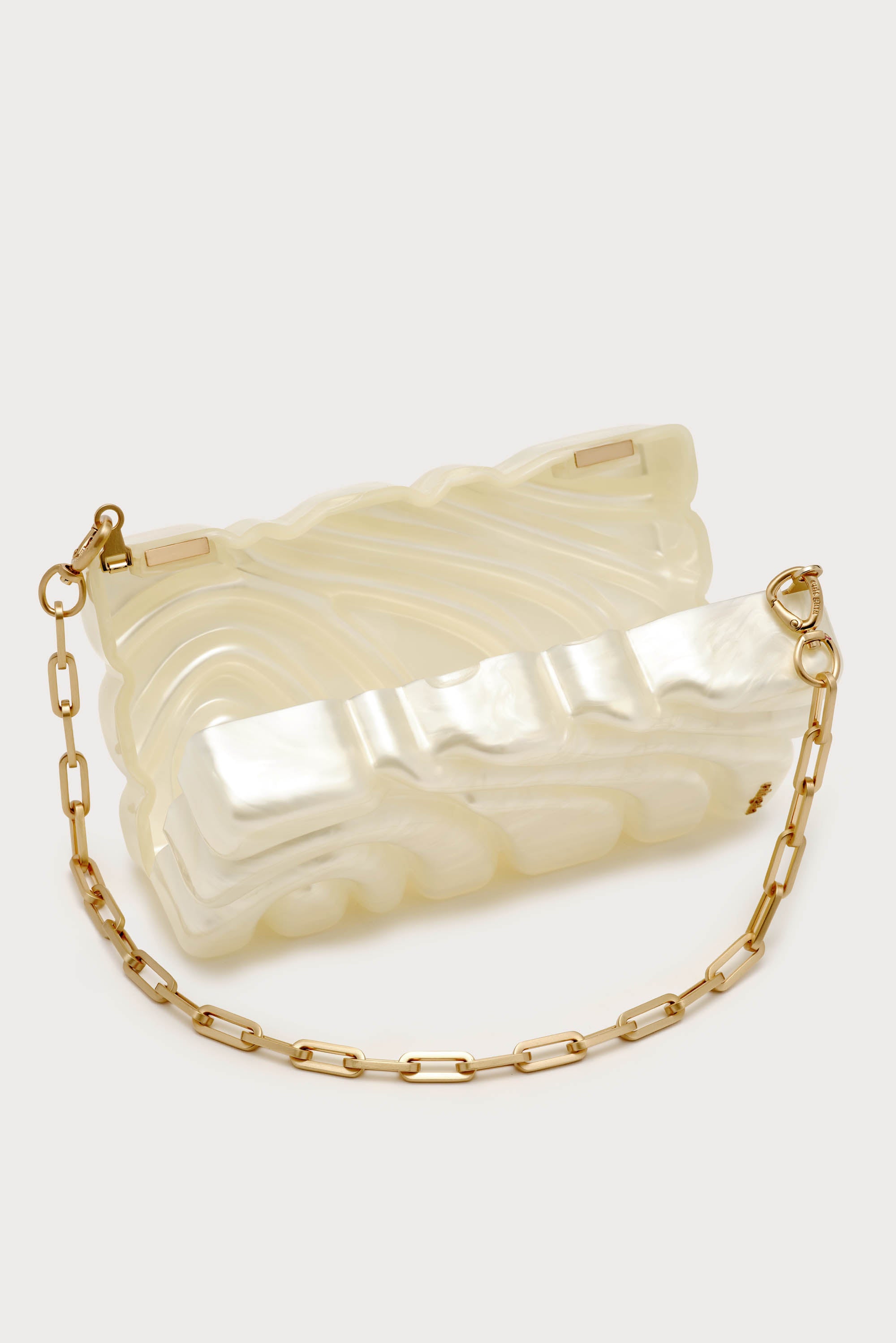 AURA CLUTCH - IVORY