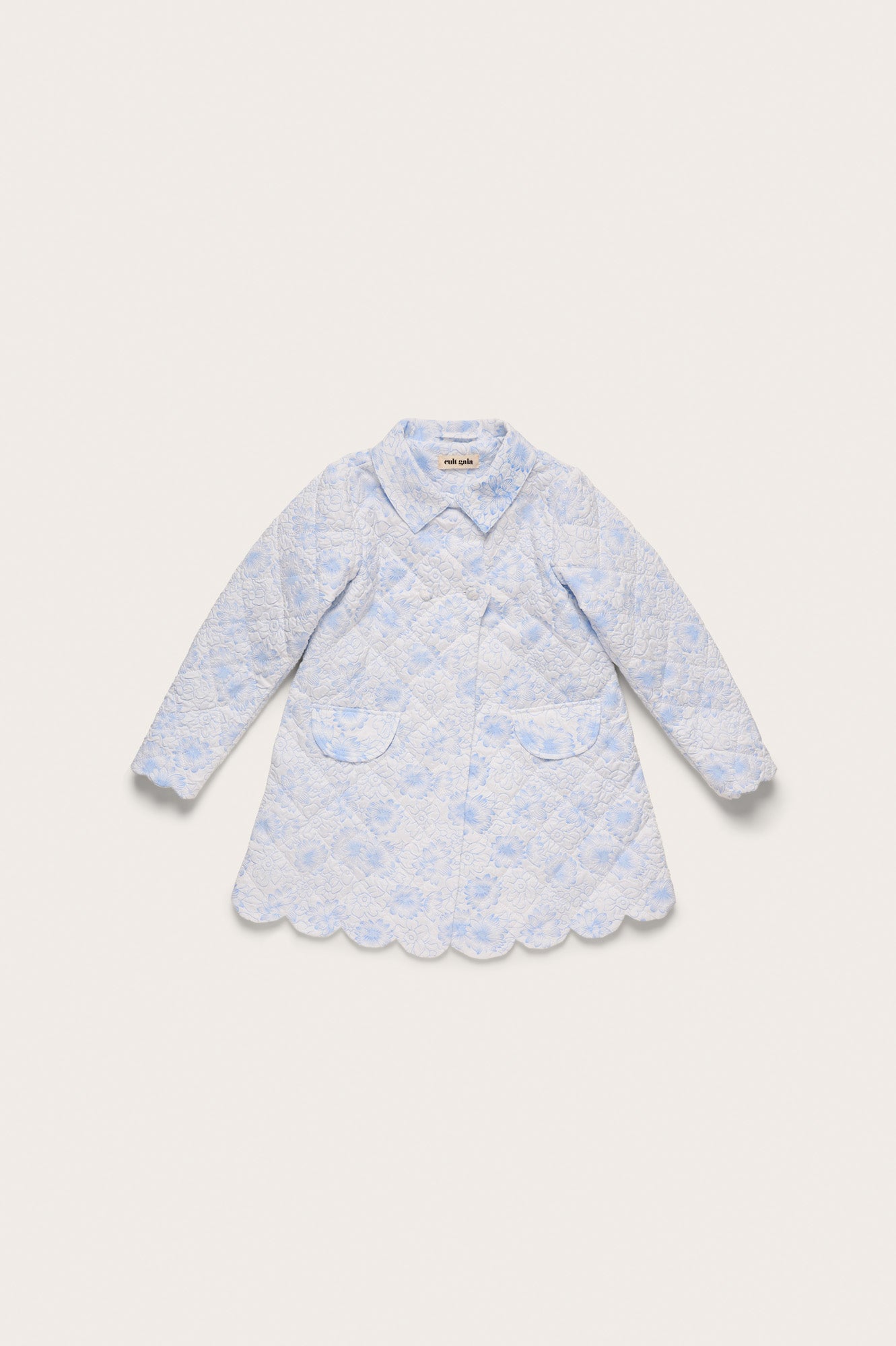 KIDS ADLINA COAT - COASTAL FLORAL PRINT