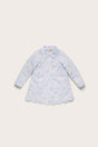 KIDS ADLINA COAT - COASTAL FLORAL PRINT