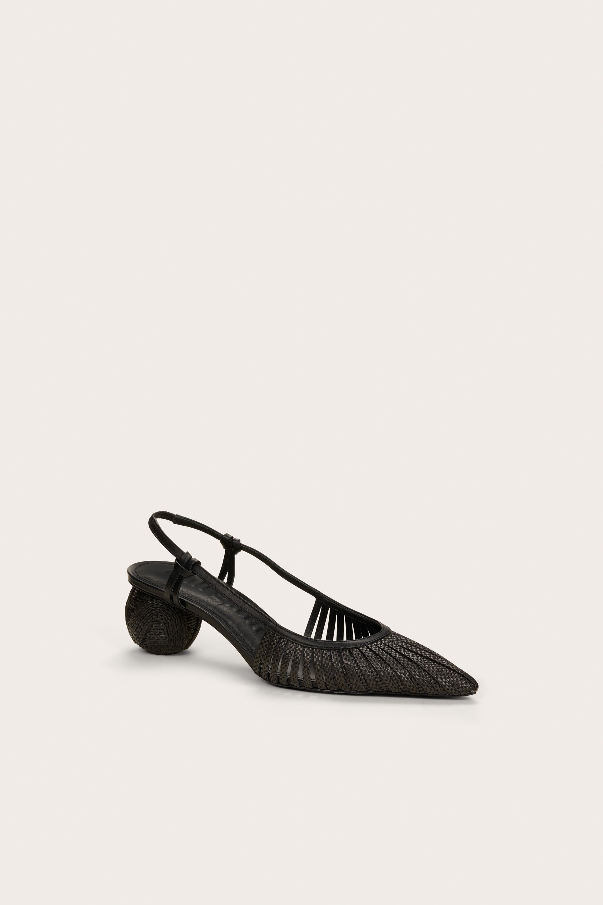 ALIA SLING BACK - BLACK