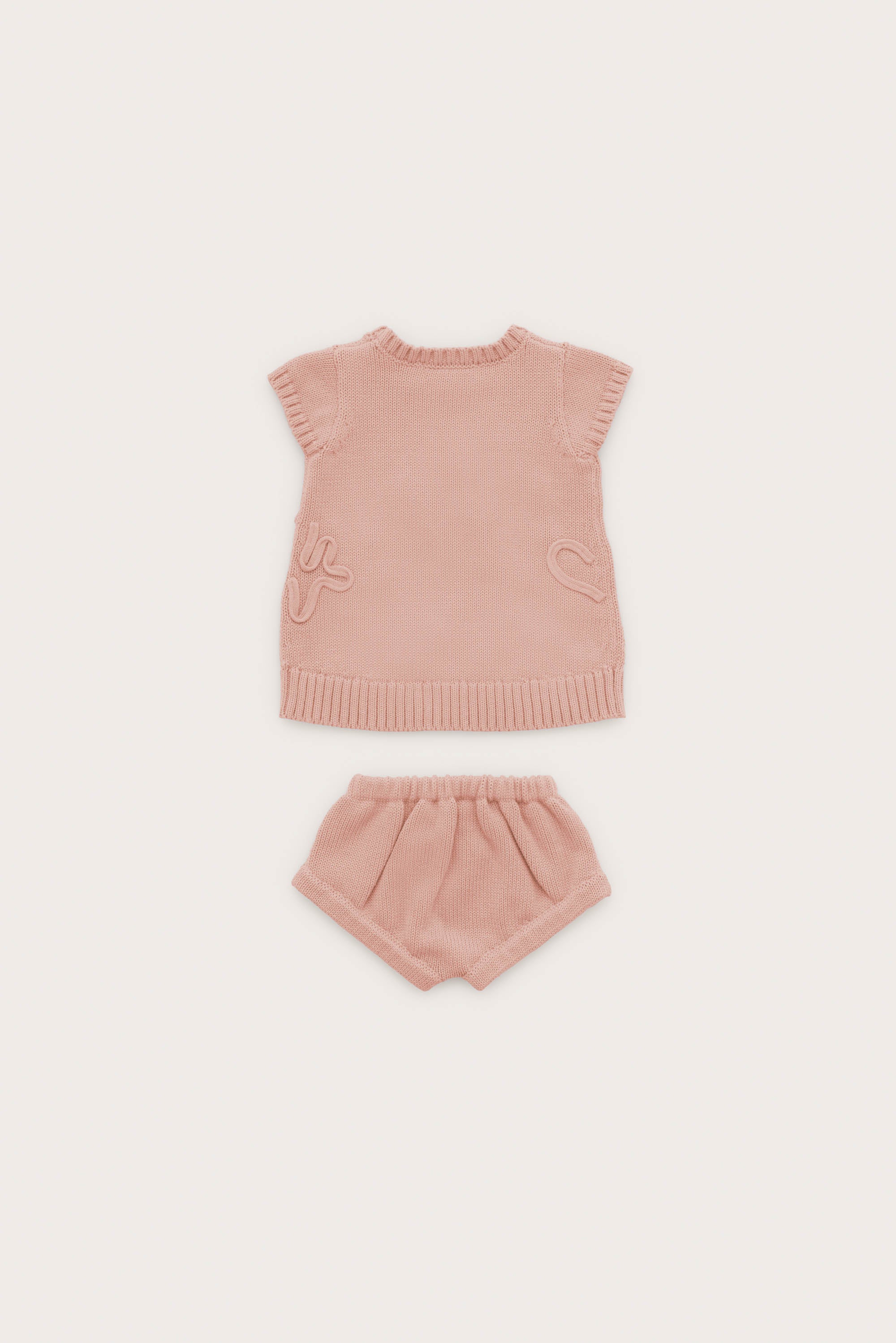 BABY MISCHA SET - LIGHT PETAL