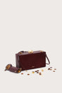 THE BACKGAMMON CLUTCH - BORDEAUX
