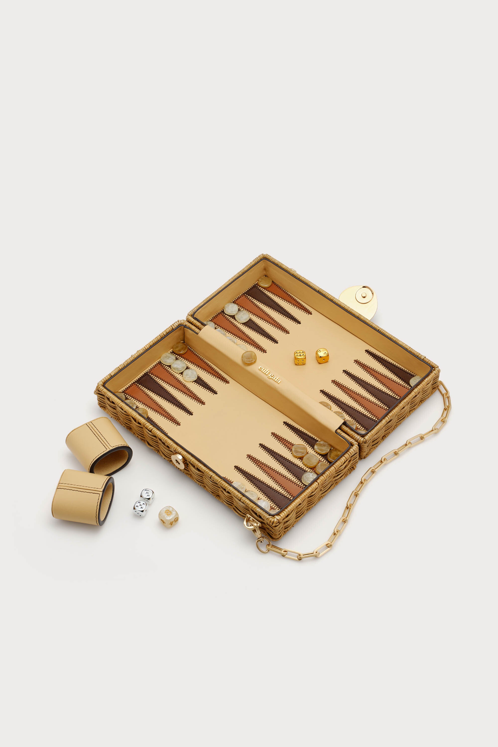 THE BACKGAMMON CLUTCH - NATURAL INA – CULT GAIA