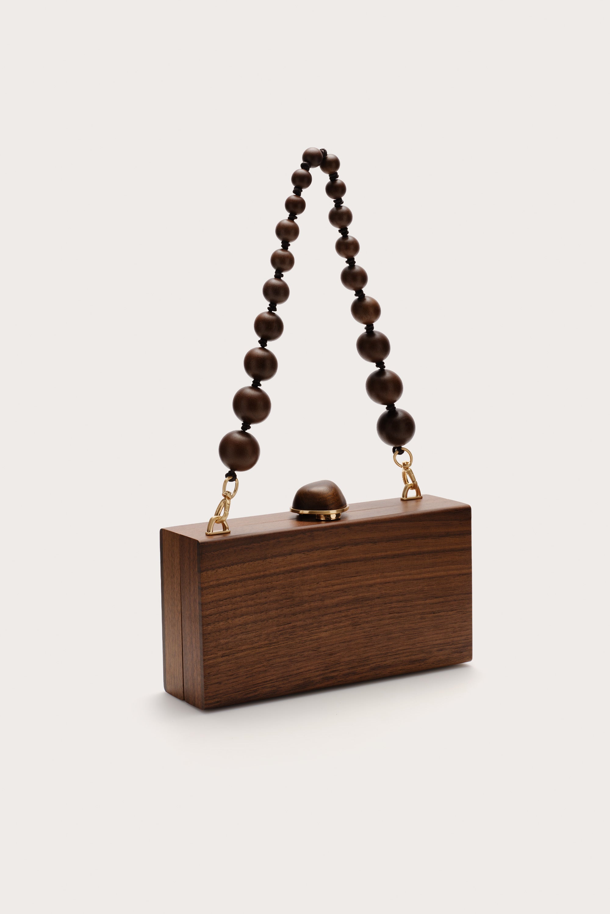 THE BACKGAMMON CLUTCH - WALNUT