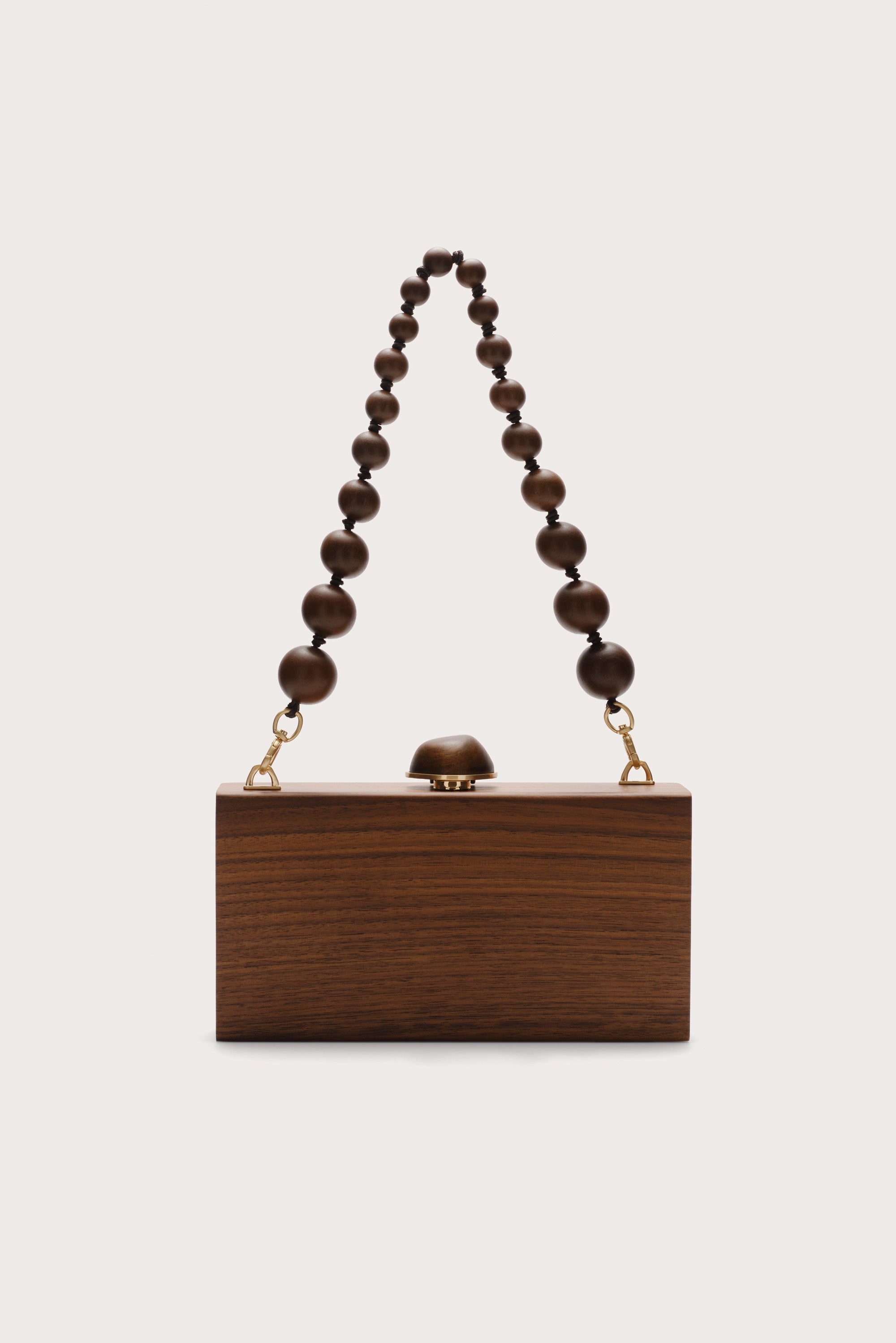 THE BACKGAMMON CLUTCH - WALNUT