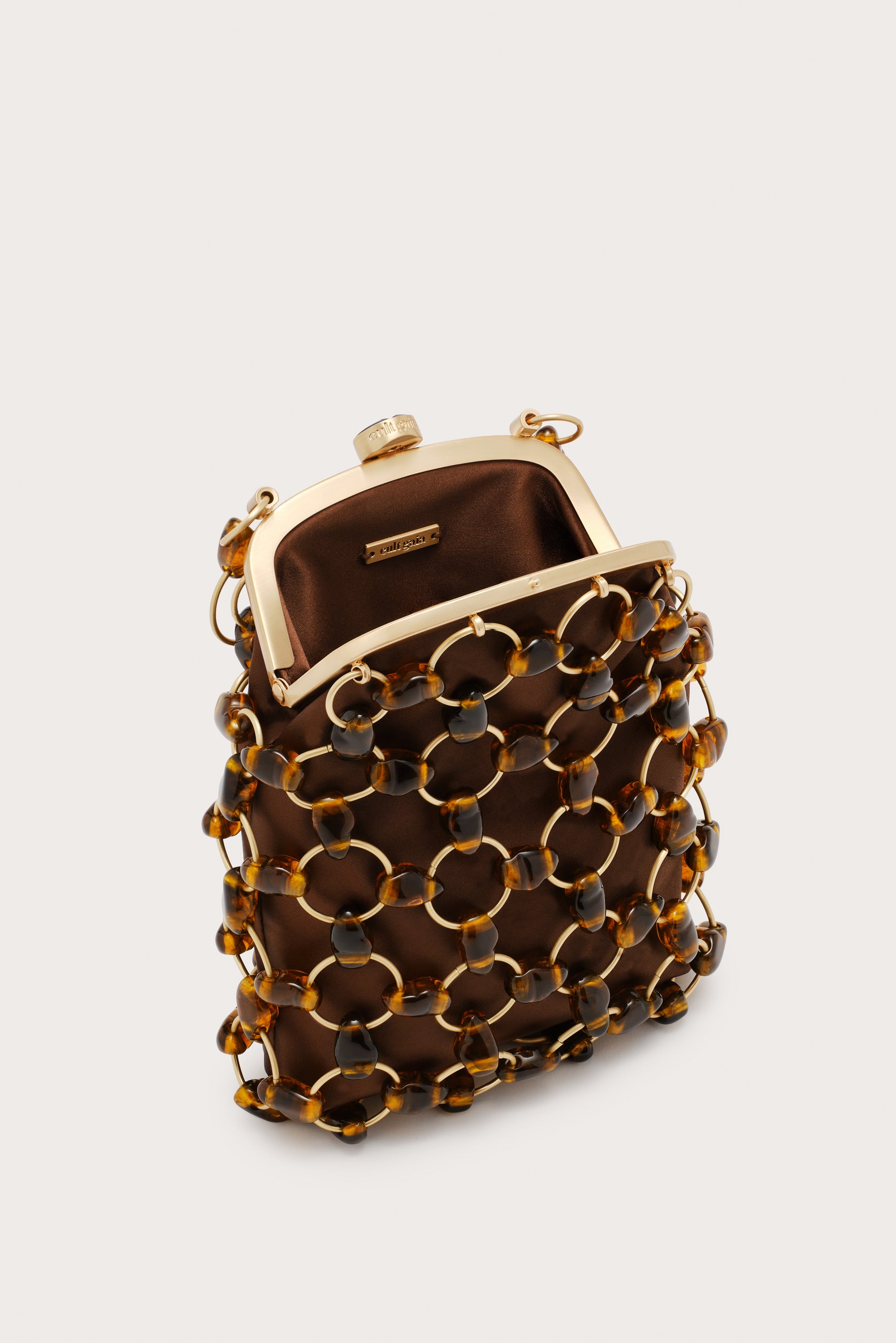 BRIELLE WRISTLET - CARAMEL TORTOISE