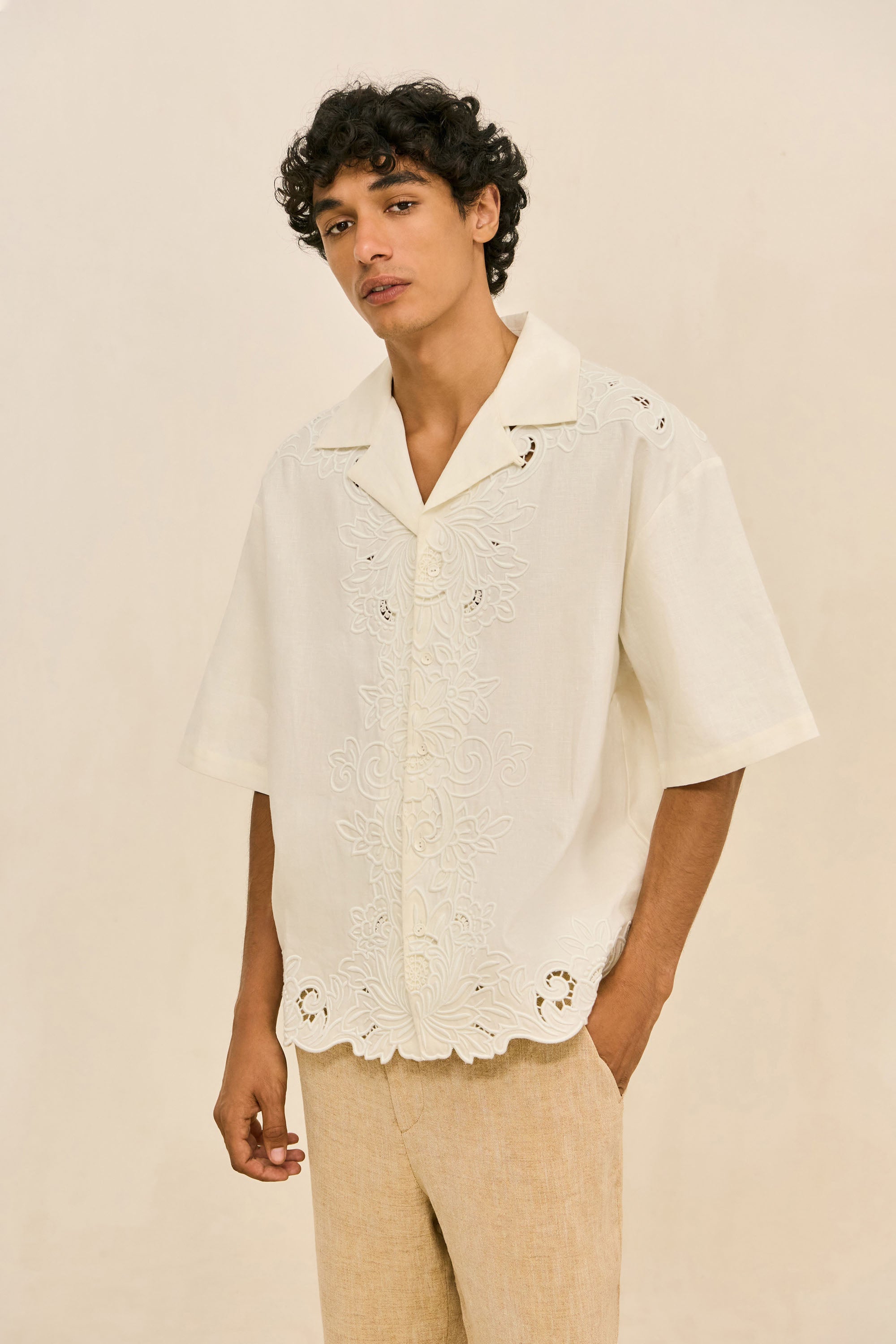 BRUNO SHIRT - OFF WHITE