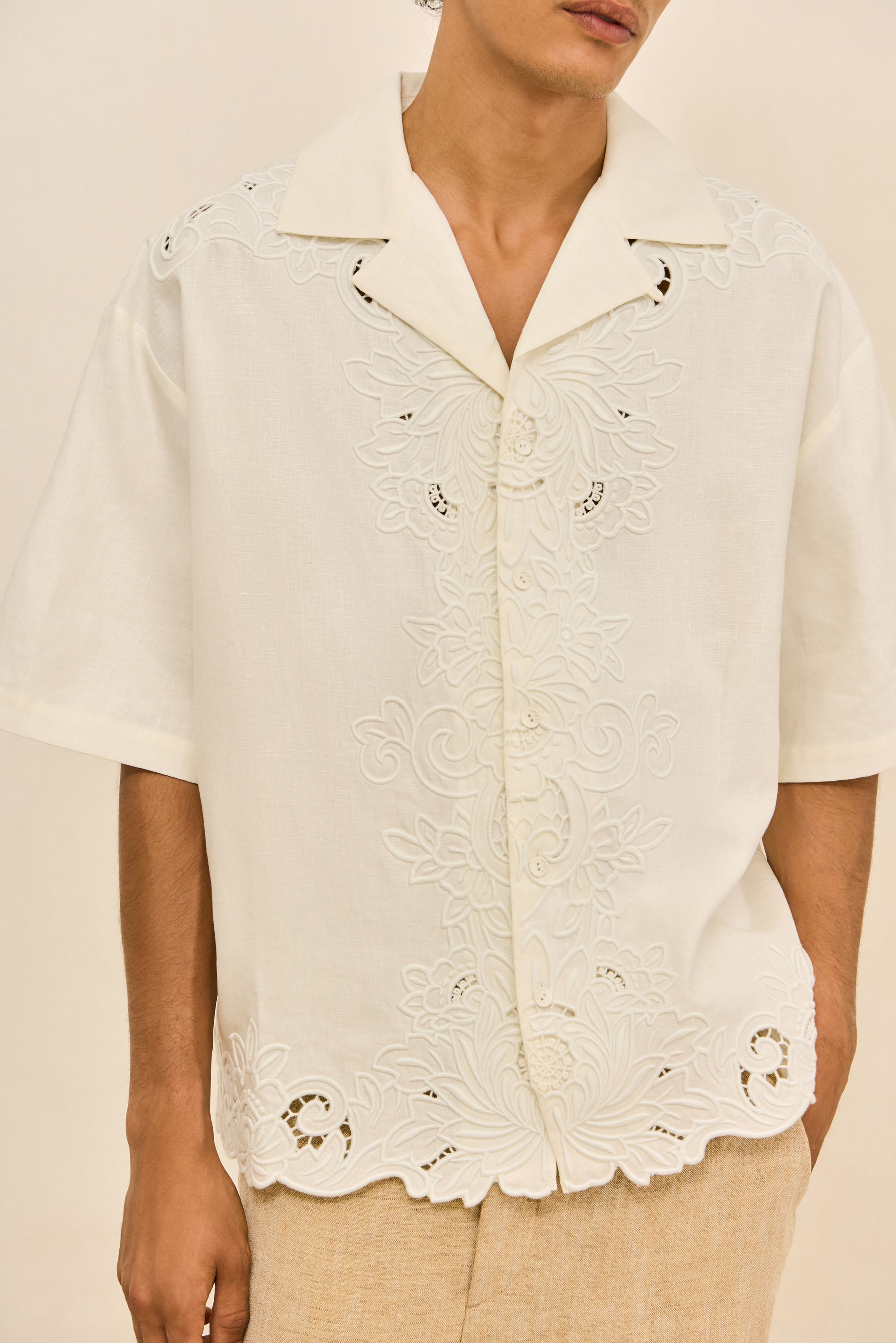 BRUNO SHIRT - OFF WHITE