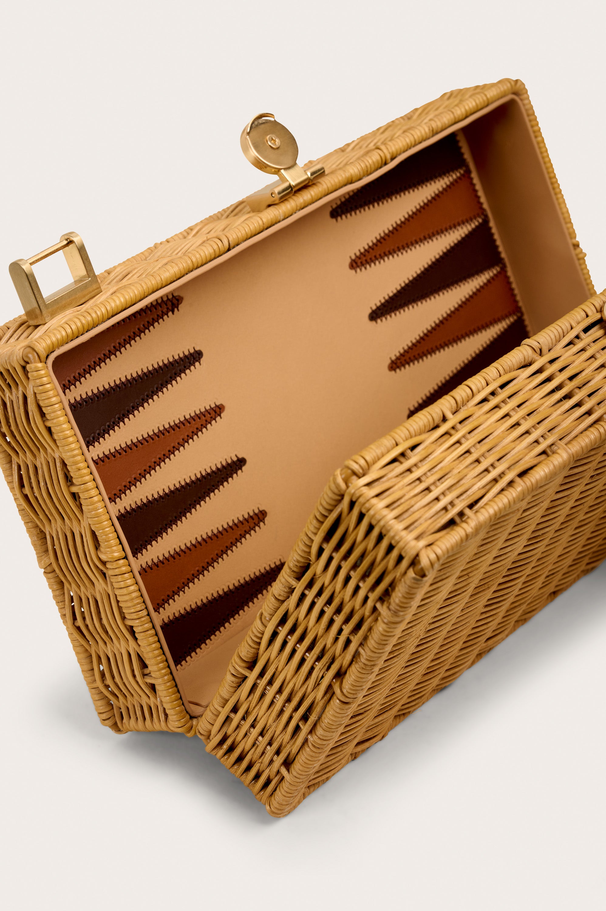 THE BACKGAMMON CLUTCH - NATURAL