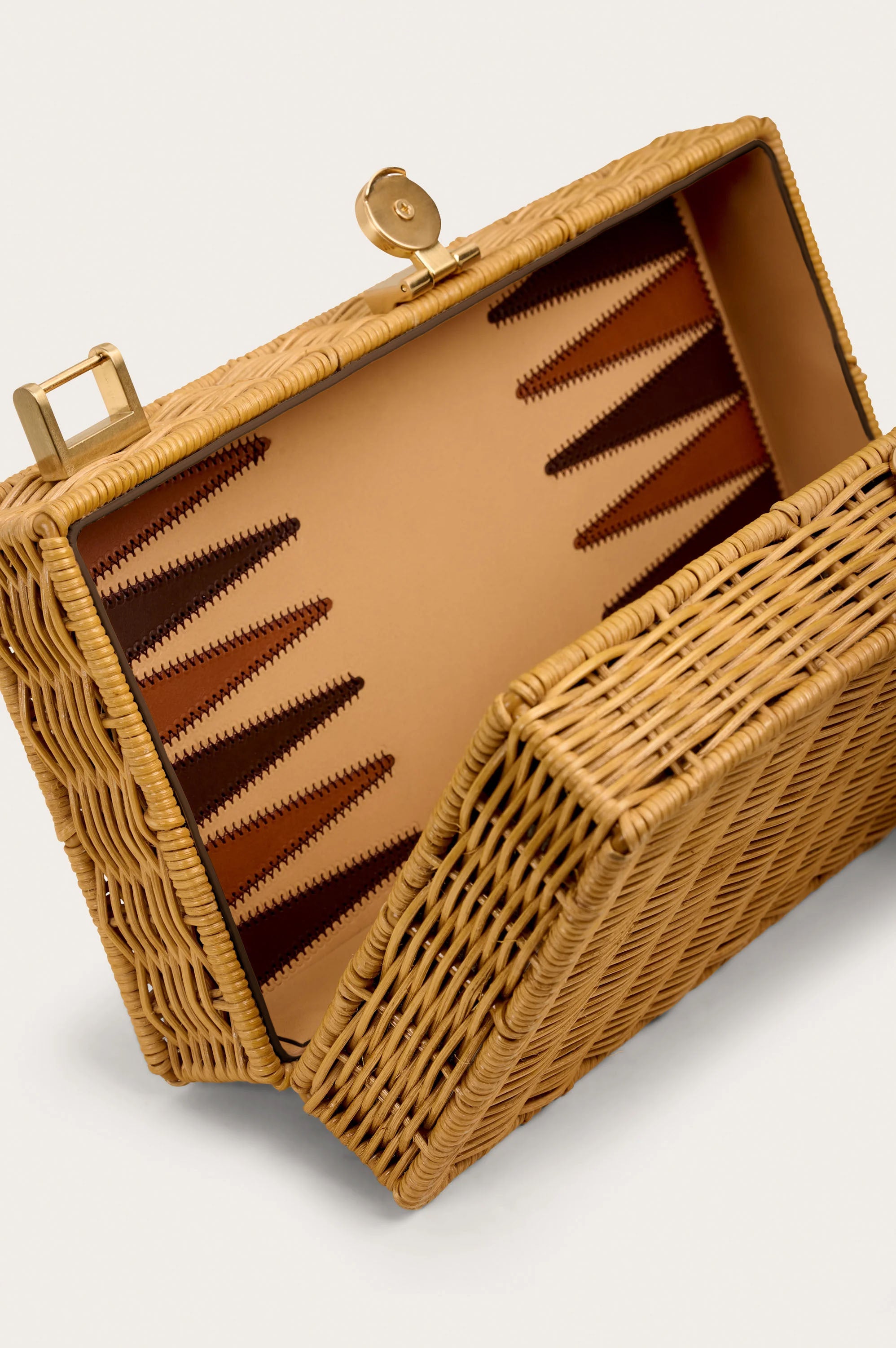 THE BACKGAMMON CLUTCH - NATURAL