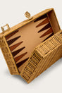THE BACKGAMMON CLUTCH - NATURAL