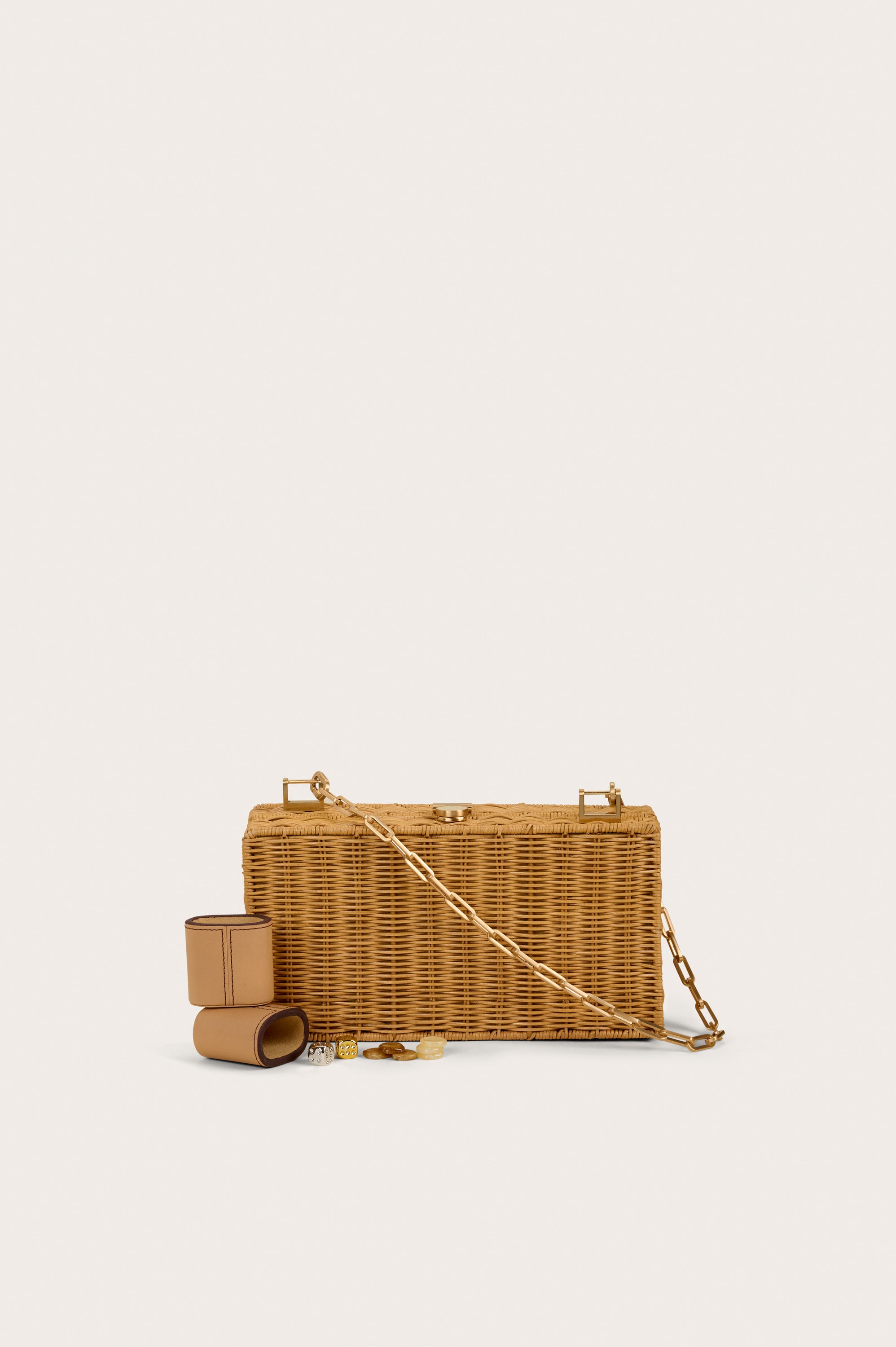 THE BACKGAMMON CLUTCH - NATURAL