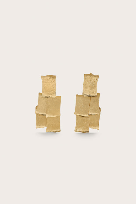 CLEO RING - MATTE BRASS