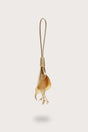 CALLA BAG CHARM - BRASS