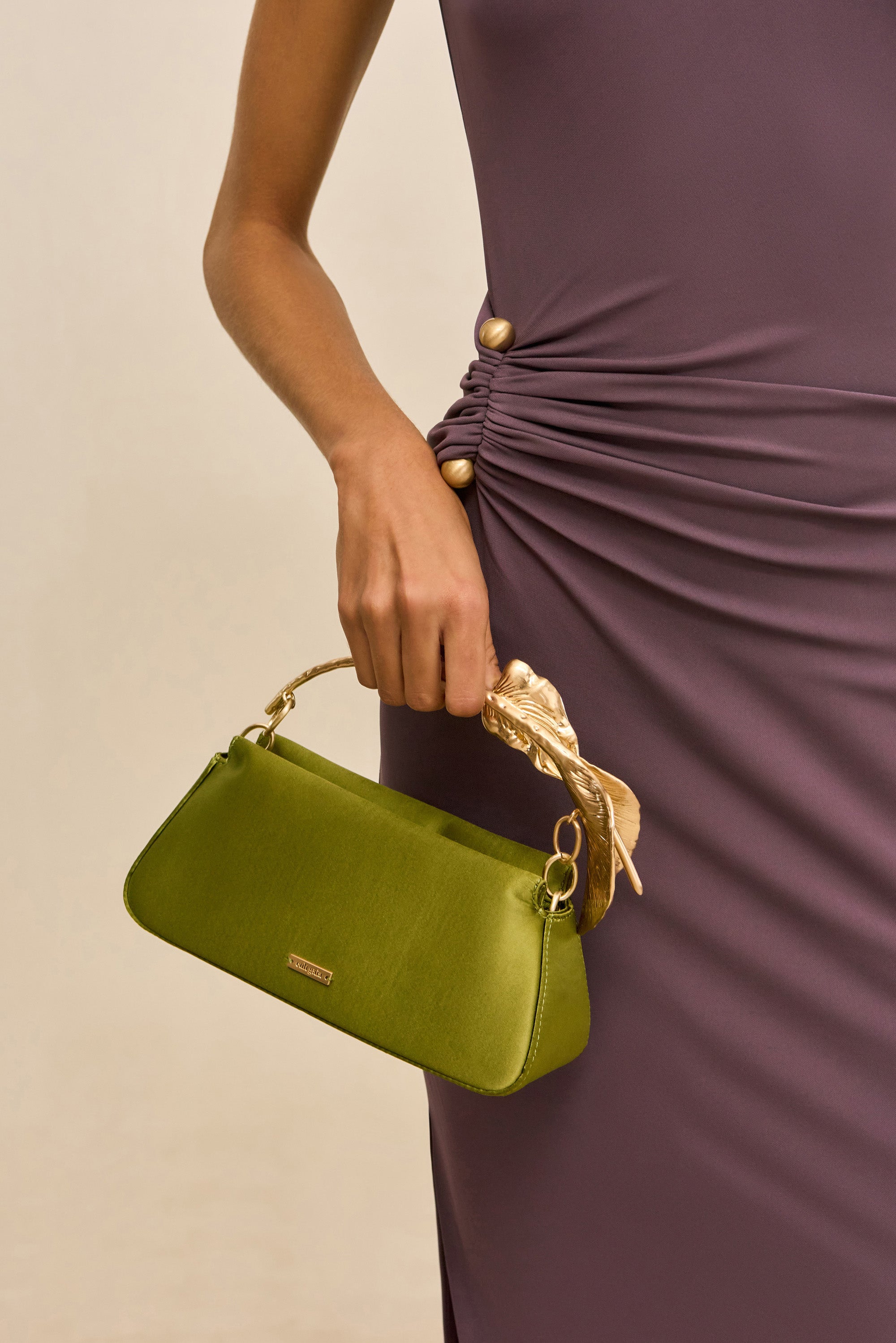 CALLA BAG - DARK CHIVE