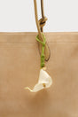 CALLA BAG CHARM - WHITE