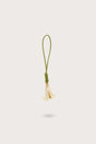 CALLA BAG CHARM - WHITE
