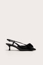 CALLA KITTEN PUMP - BLACK