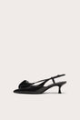 CALLA KITTEN PUMP - BLACK