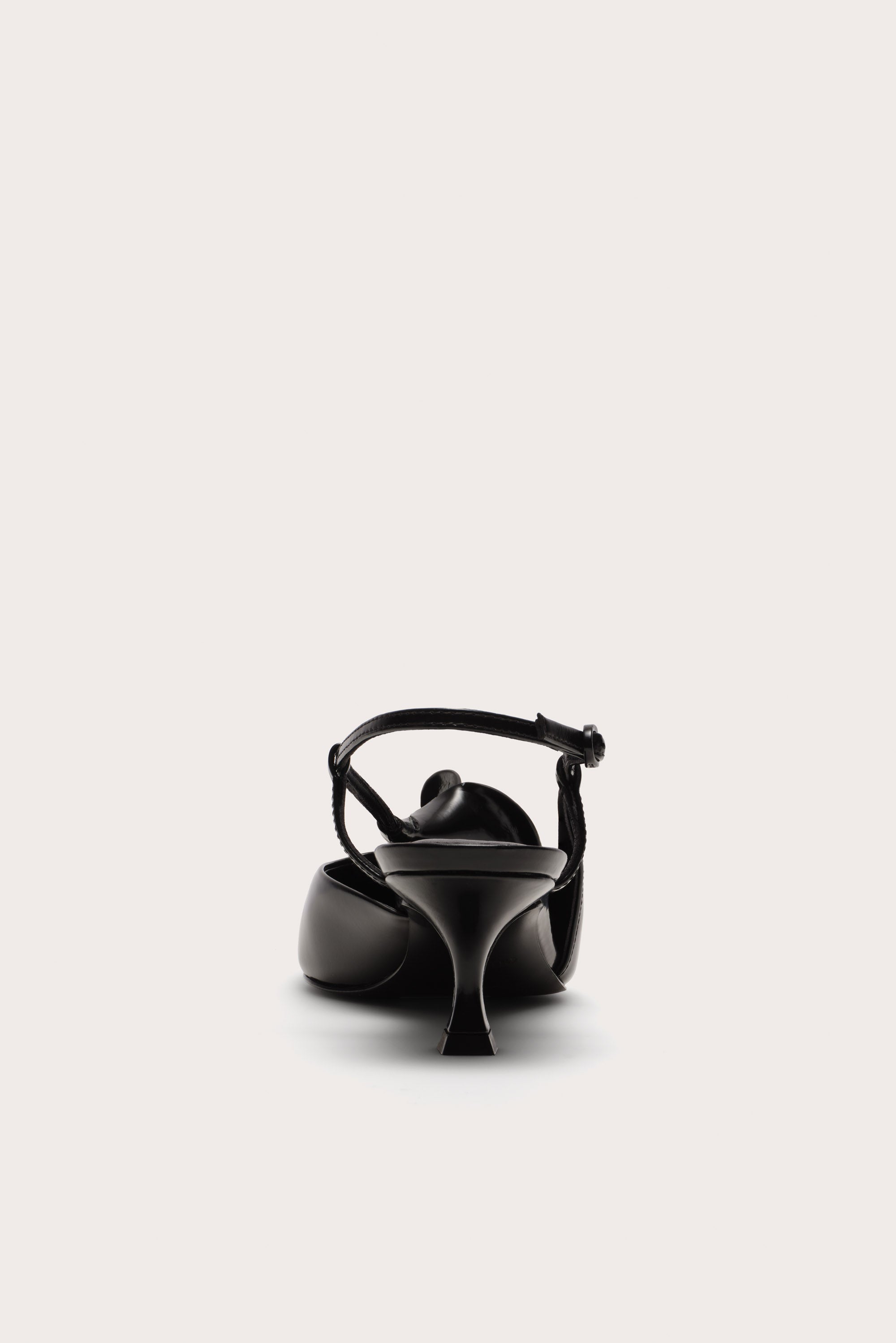 CALLA KITTEN PUMP - BLACK