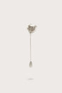 CALLA PIN - ANTIQUE SILVER