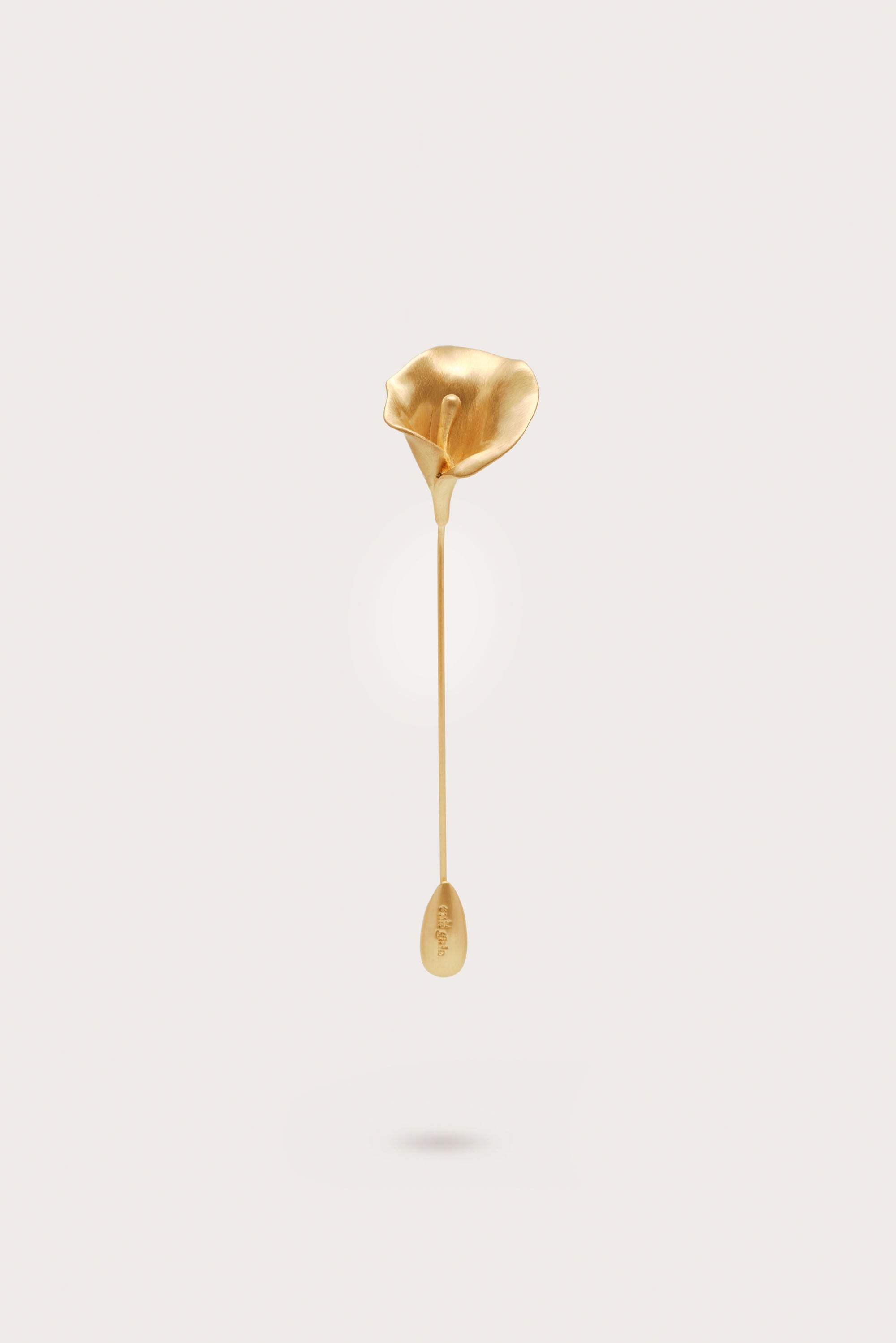 CALLA PIN - BRUSHED BRASS
