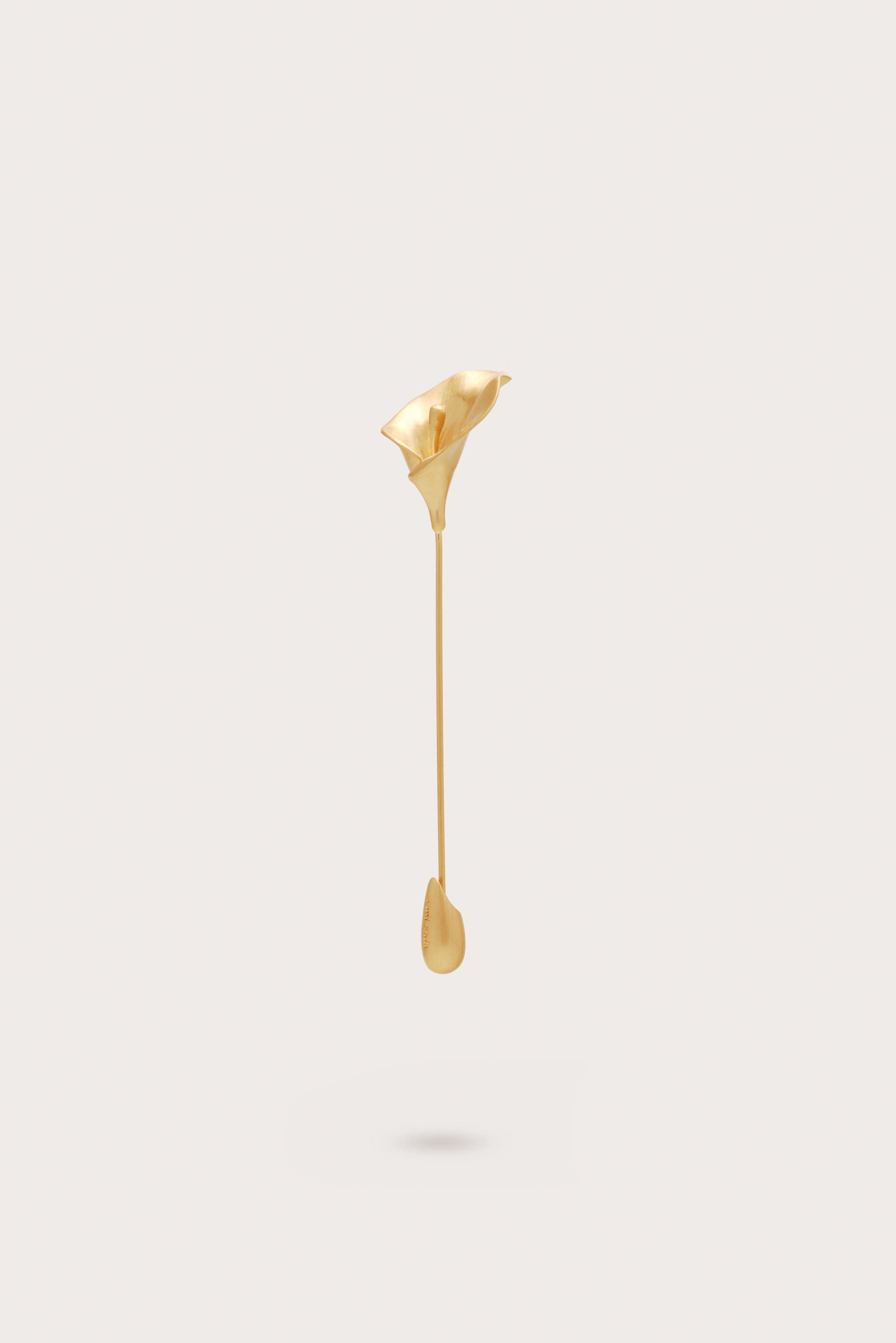 CALLA PIN - BRUSHED BRASS