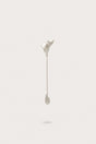 CALLA BLAZER PIN - MATTE NICKEL