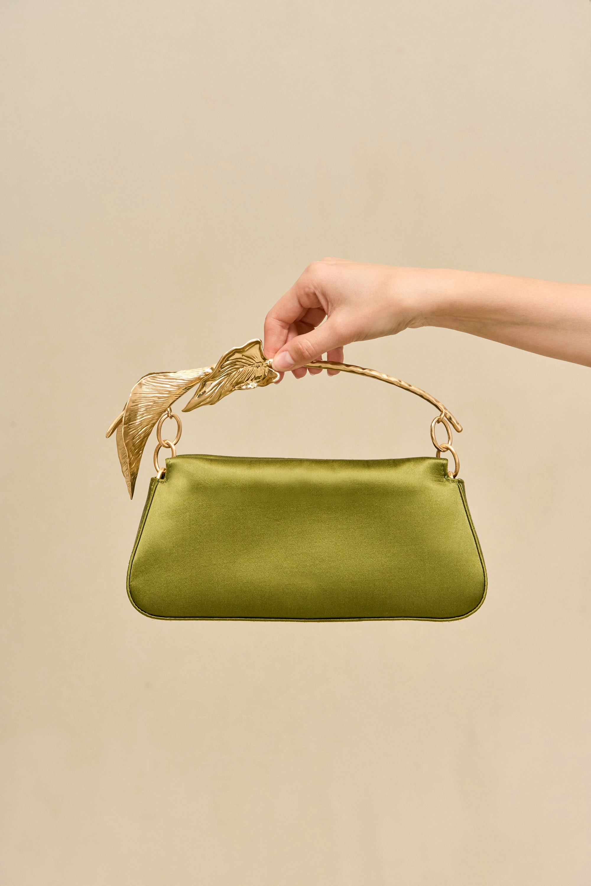 CALLA BAG - DARK CHIVE