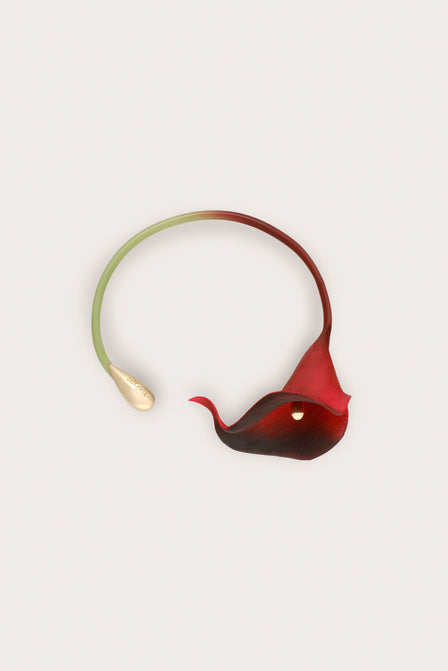 CALLA VINE CHOKER - VERMILLION MULTI