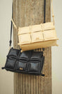 GAIA'S PUFF CROSSBODY BAG - SABBIA