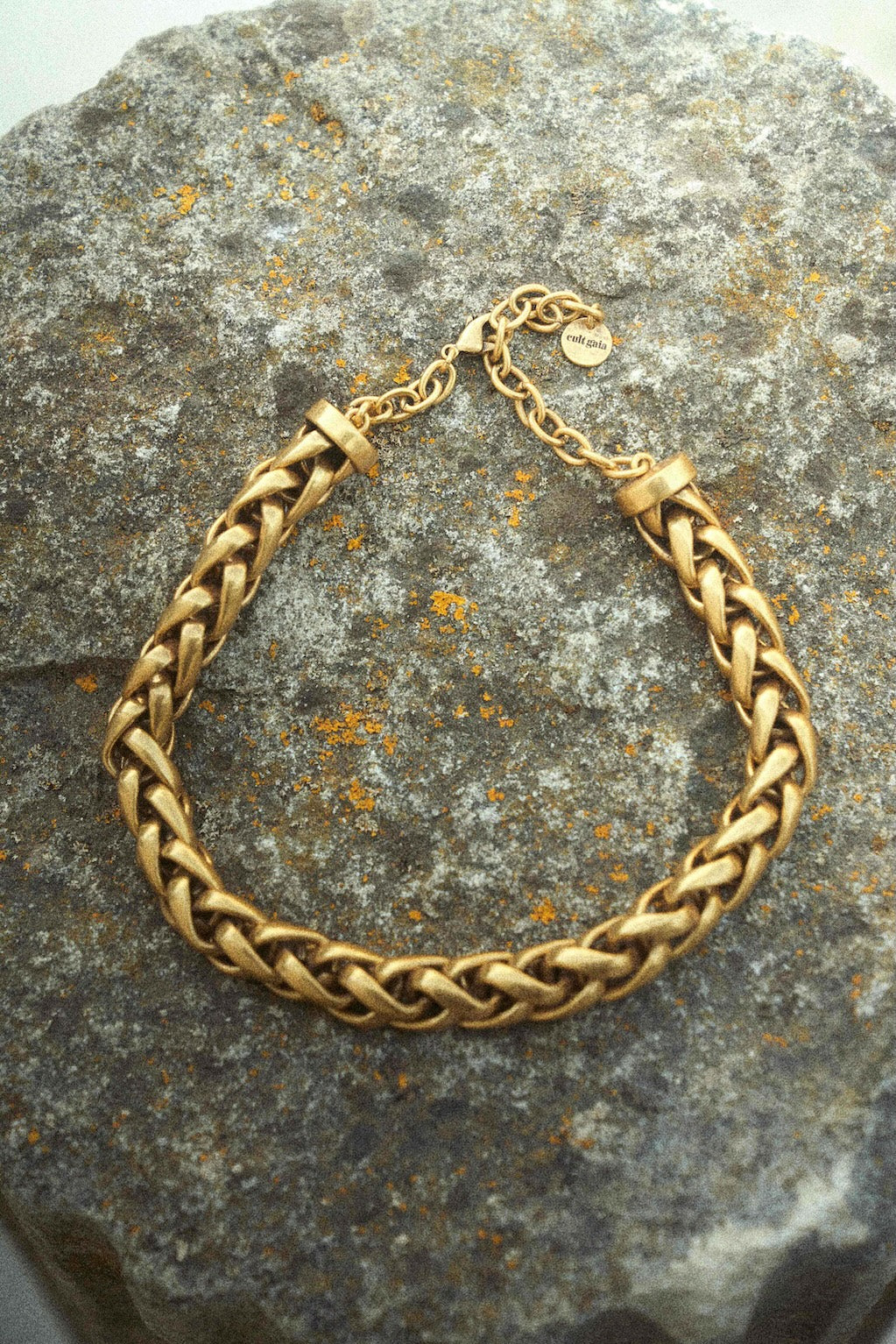 GRANO CHOKER - ANTIQUE BRASS