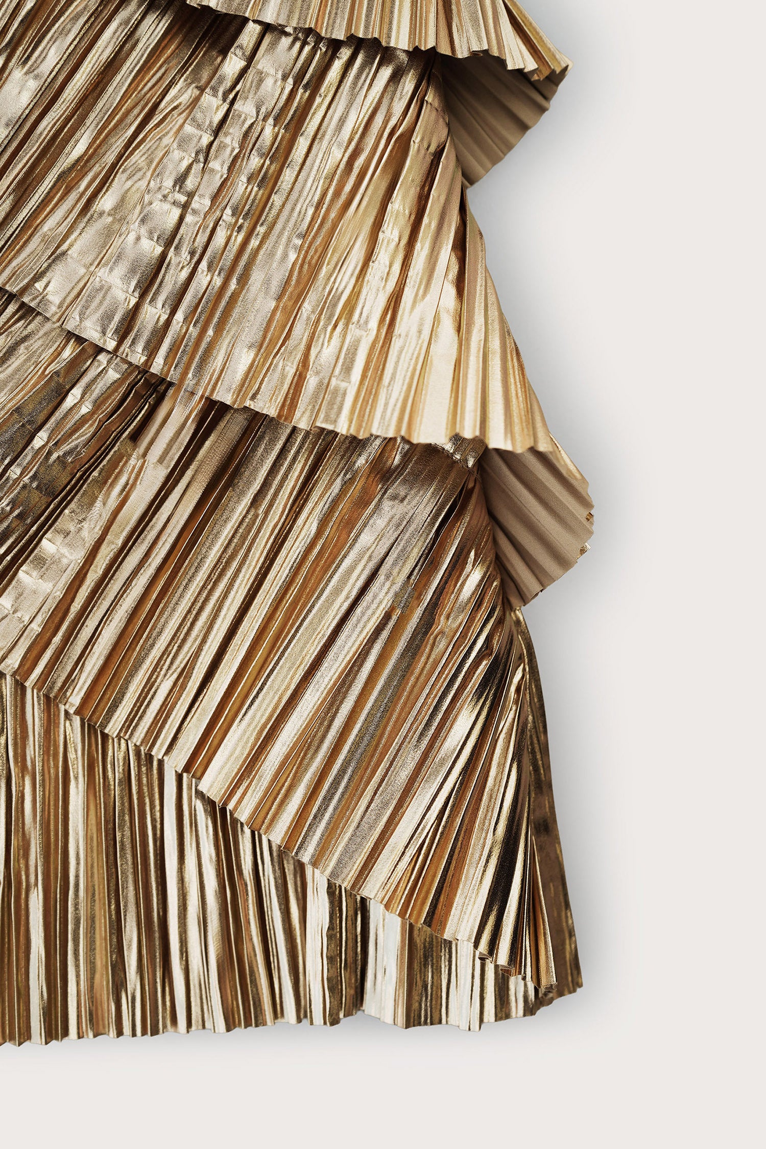 KIDS PATRIZIA DRESS - GOLD FOIL