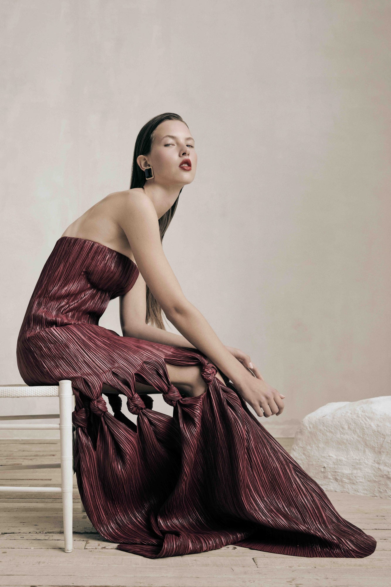 JAMISHA GOWN - CHIANTI