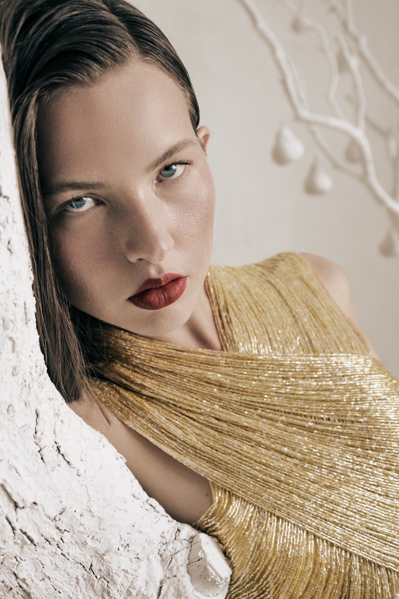 HAISLEY TOP - LIGHT GOLD