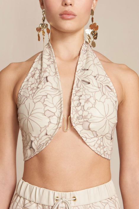 JOSIE TOP - MUSHROOM