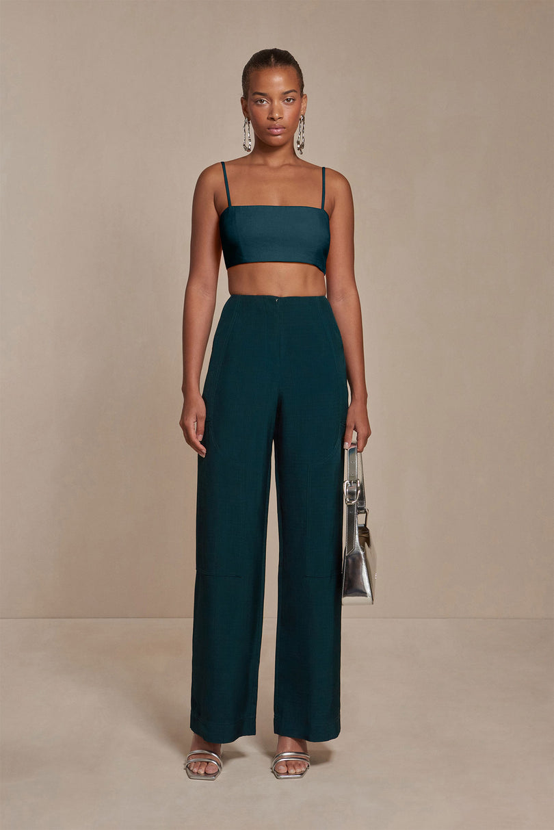 ANEZKA PANT - DARK SEAMOSS
