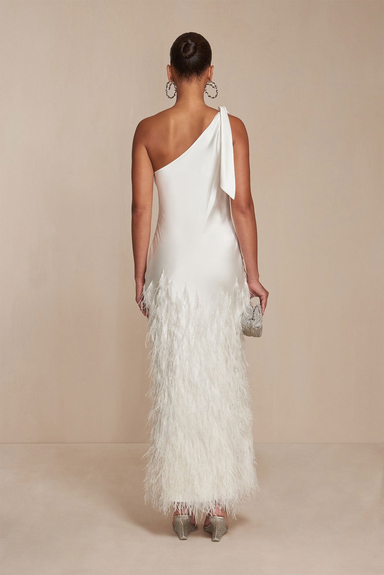 GHETA DRESS - OFF WHITE