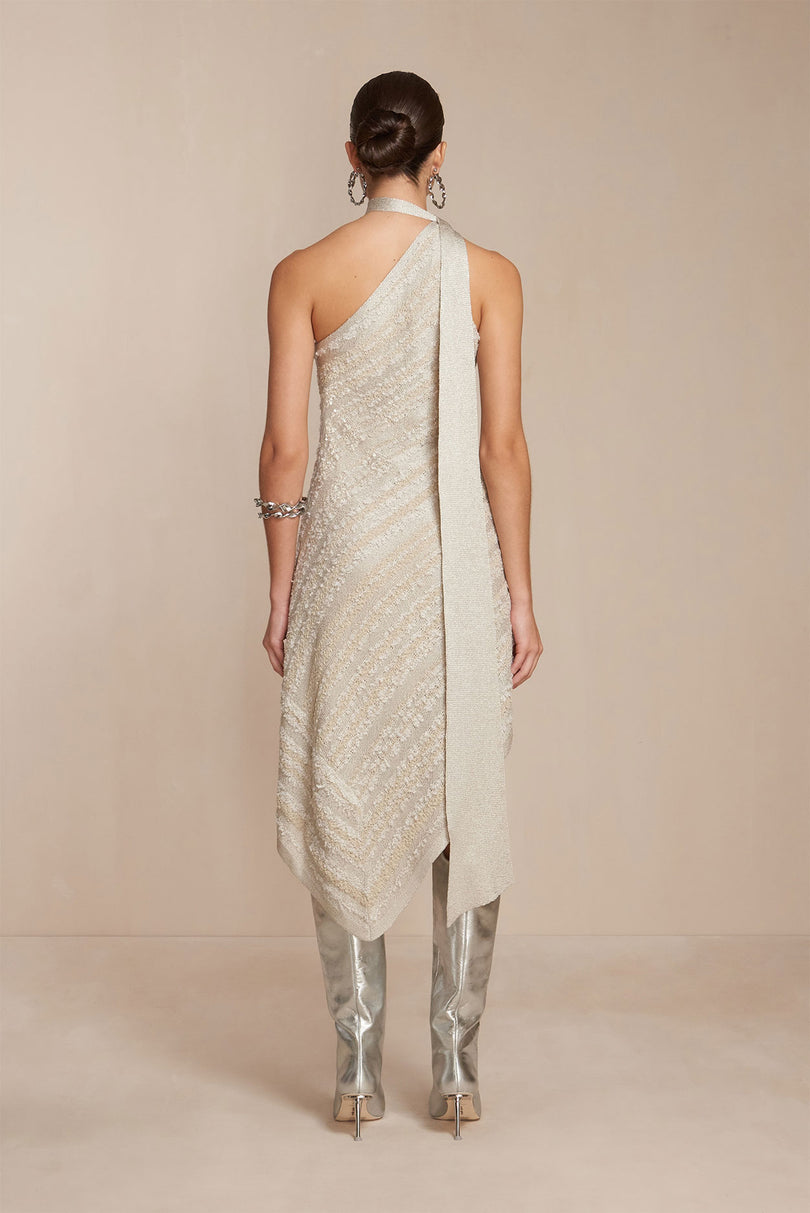 LEVENT KNIT DRESS - MUSHROOM